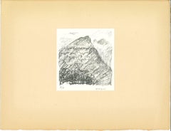 Mountain- Original Lithograph by Albert Marquet - Early 20th Century