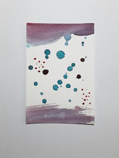 Bubbles - Original Watercolor Drawing by Antonietta Valente - 2020
