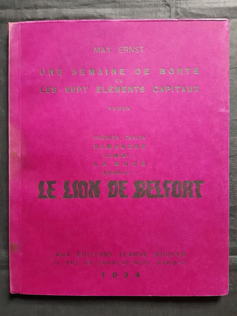 Une Semaine de Bonté - Vintage Rare Book Illustrated by Max Ernst - 1934 8