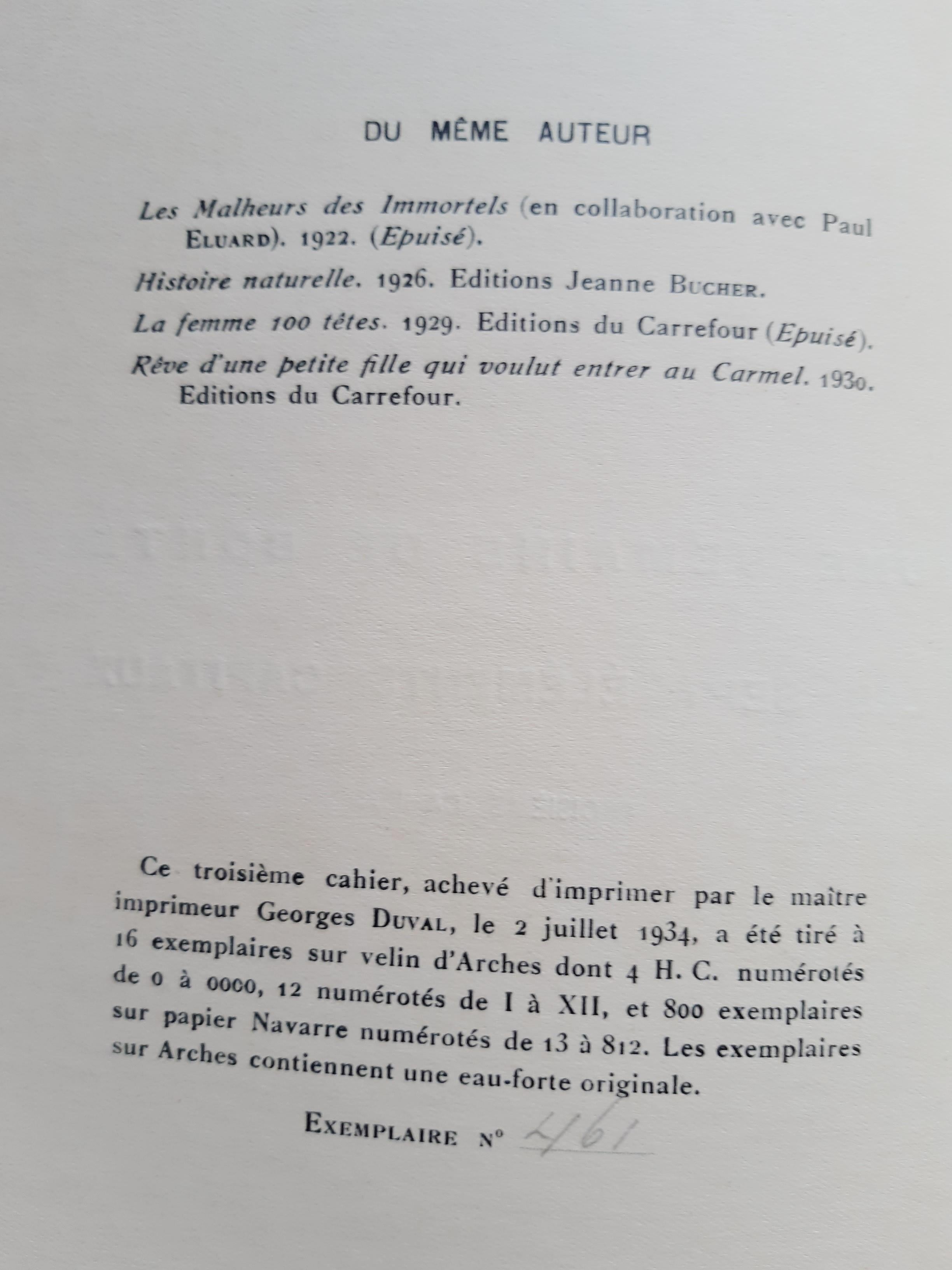 Une Semaine de Bonté - Vintage Rare Book Illustrated by Max Ernst - 1934 11