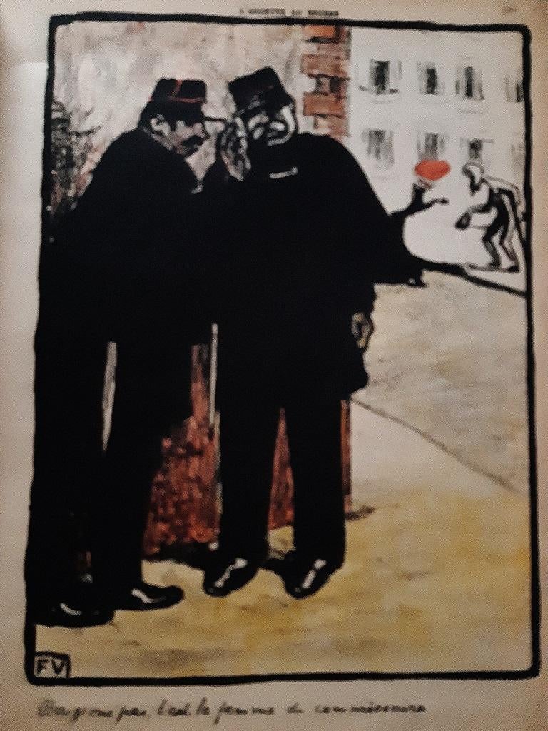 Crimes et Chatiments-Vintage, seltenes Buch, illustriert von Flix Vallotton – 1902 im Angebot 1