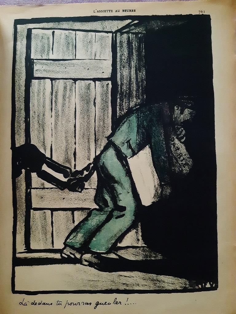 Crimes et Chatiments-Vintage, seltenes Buch, illustriert von Flix Vallotton – 1902 im Angebot 2