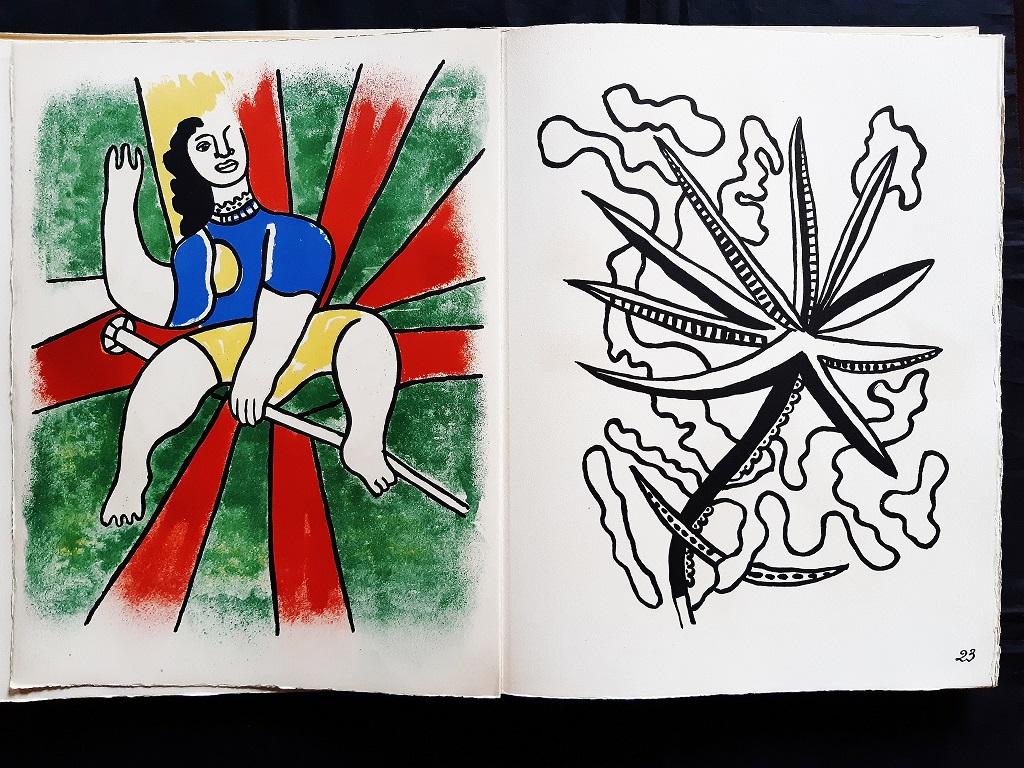 Le Cirque is an original modern rare book illustrated by Fernand Léger (Argentan, 1881 - Gif-sur-Yvette, 1955) in 1950.

Published by Tériade Éditions, Paris.

Original edition including 75 original lithographs by Fernand Leger (33 in color and 42