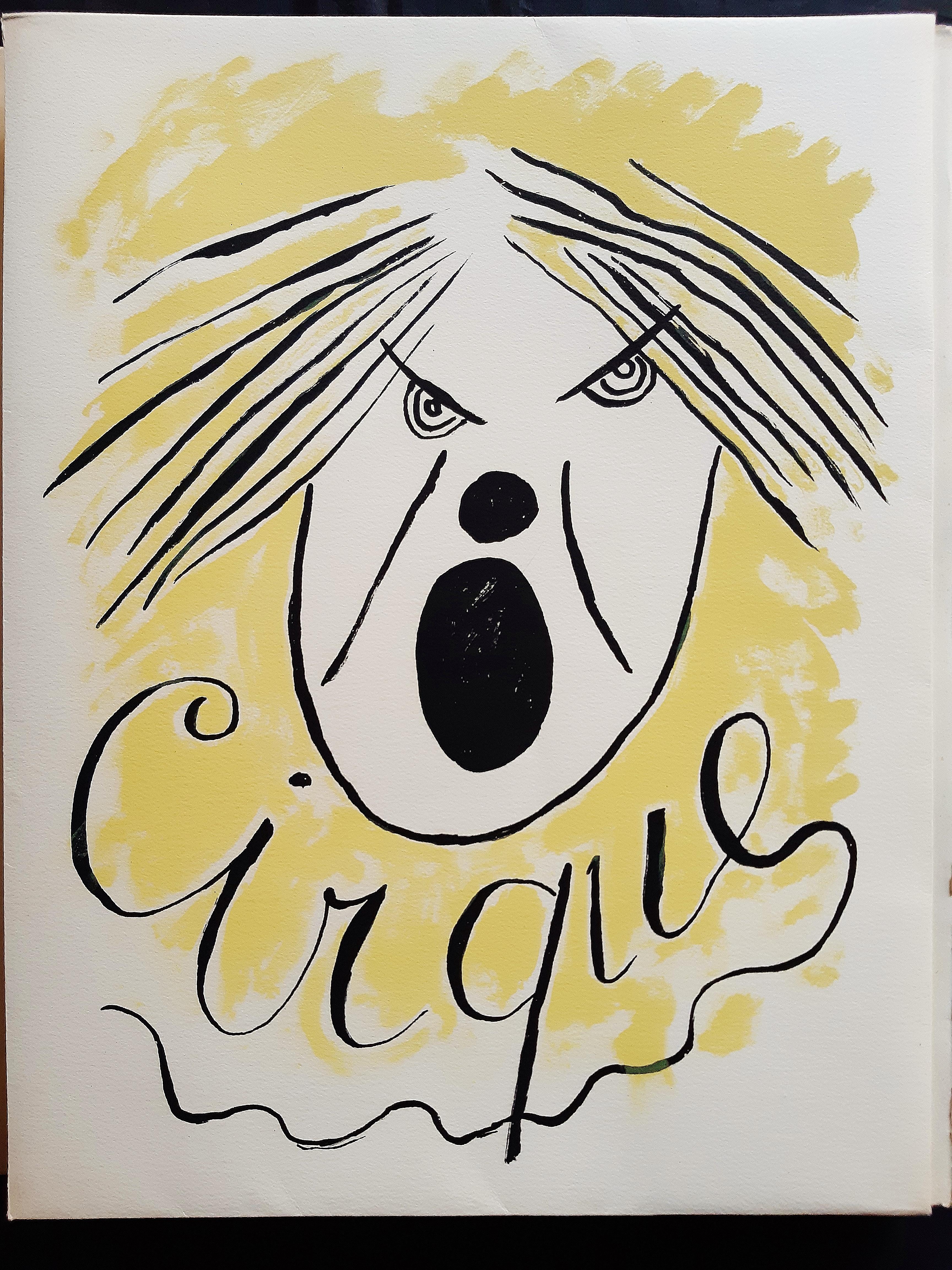 Le Cirque - Vintage Rare Book Illustrated by Fernand Léger - 1950 5