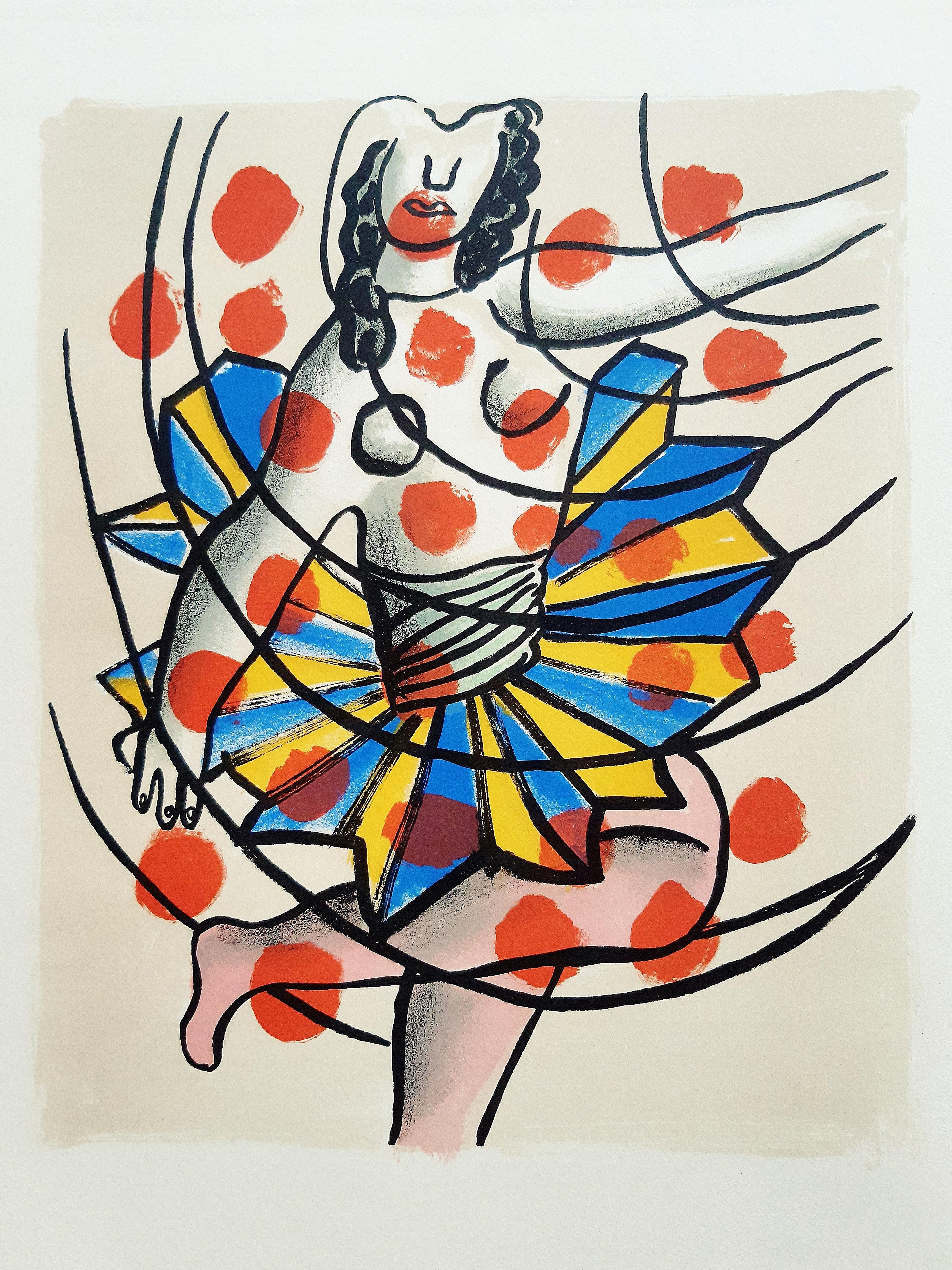 Le Cirque - Livre rare vintage illustré par Fernand Léger - 1950 12