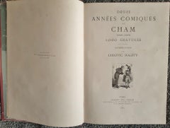 Les Folies Parisiennes - Libro raro d'epoca illustrato da CHAM - 1883