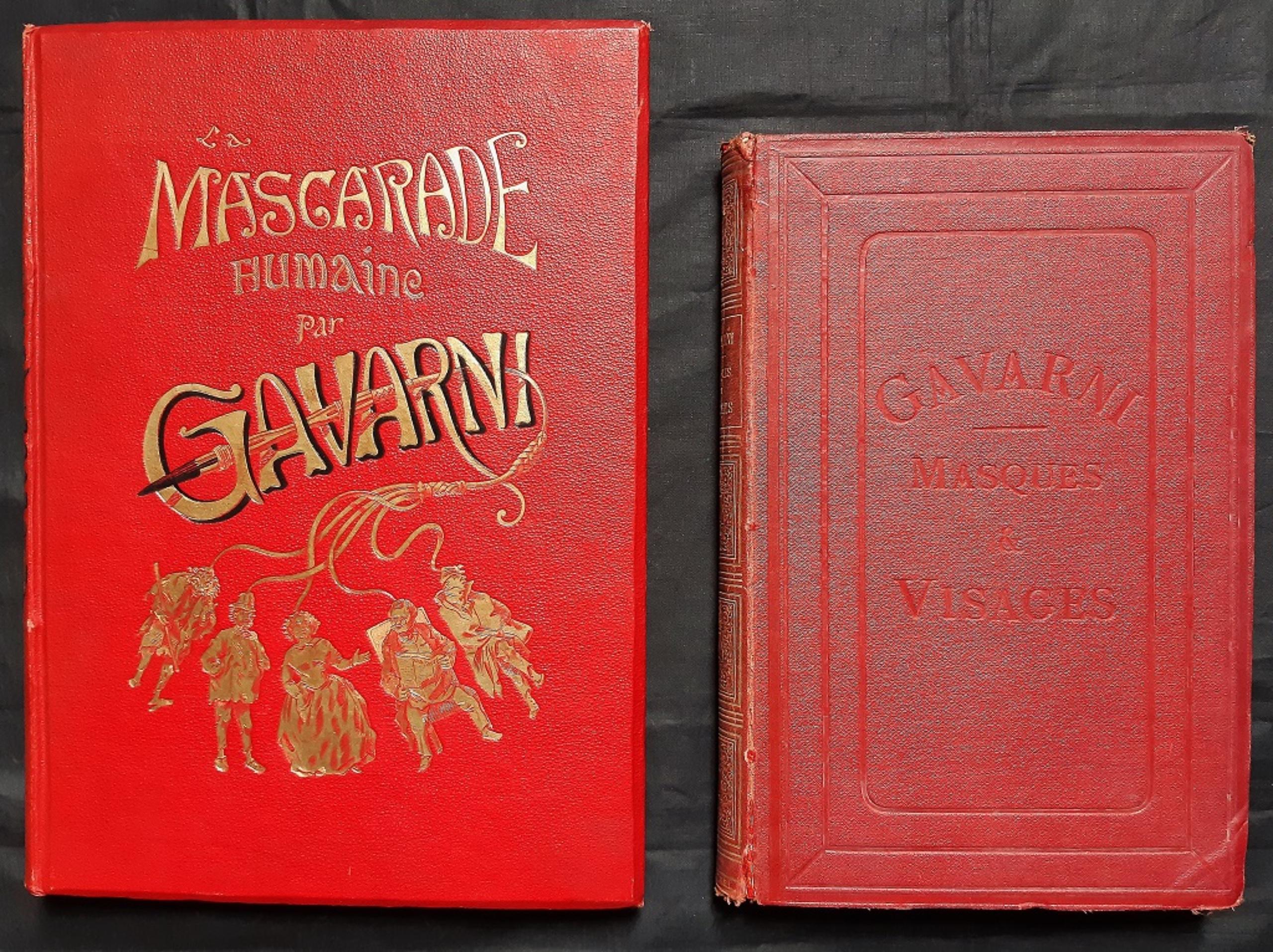 La Mascarade Humaine - Vintage Rare Book Illustrated by Paul Gavarni - 1881 5