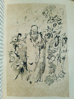 Chinesische Abende - Livre rare vintage illustré par Emil Orlik - 1920