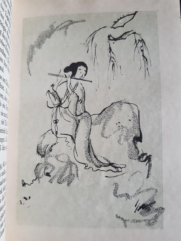 Chinesische Abende - Vintage Rare Book Illustrated by Emil Orlik - 1920 For Sale 8