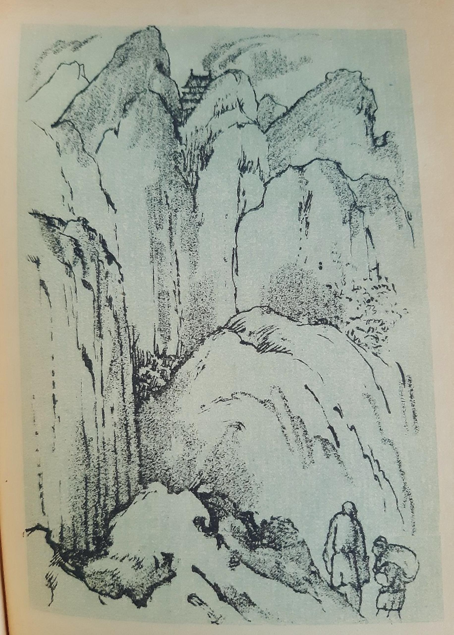 Chinesische Abende - Vintage Rare Book Illustrated by Emil Orlik - 1920 For Sale 2