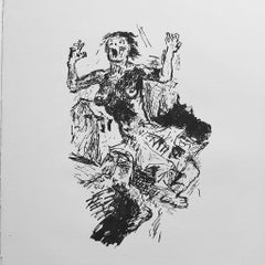 Die Schwarze Spinne - Vintage Rare Book Illustrated by René Beeh - 1918