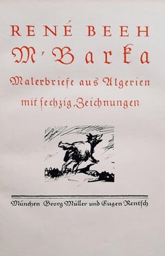 M. Barka - Libro raro d'epoca illustrato da René Beeh - 1914