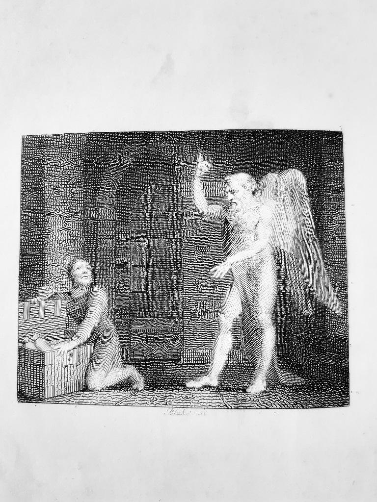 Fables ist ein modernes, seltenes Originalbuch, das von Sir William Blake (London, 1757 - London, 1827) gestochen und von John Gay (Barnstaple, 1685 - London, 1732) im Jahr 1793 geschrieben wurde.

Vollständiger Titel: "Fabeln von John Gay, mit