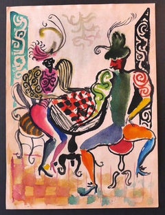 Ballerine - Disegno di Nicola Simbari - Anni '60