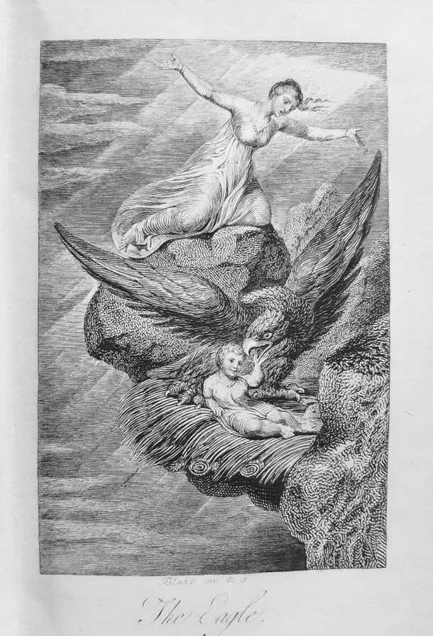 William Blake - Ballads - Rare Book Illustrated by William Blake - 1805 ...