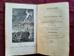 Ballads – Seltenes Buch, illustriert von William Blake – 1805