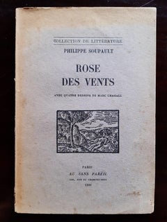 Rose des Vents - Rare Book Illustrated by Marc Chagall - 1920