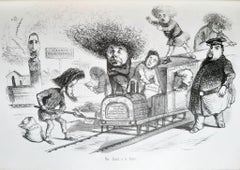 Assemblée Nationale Comique - Libro raro d'epoca illustrato da CHAM - 1850