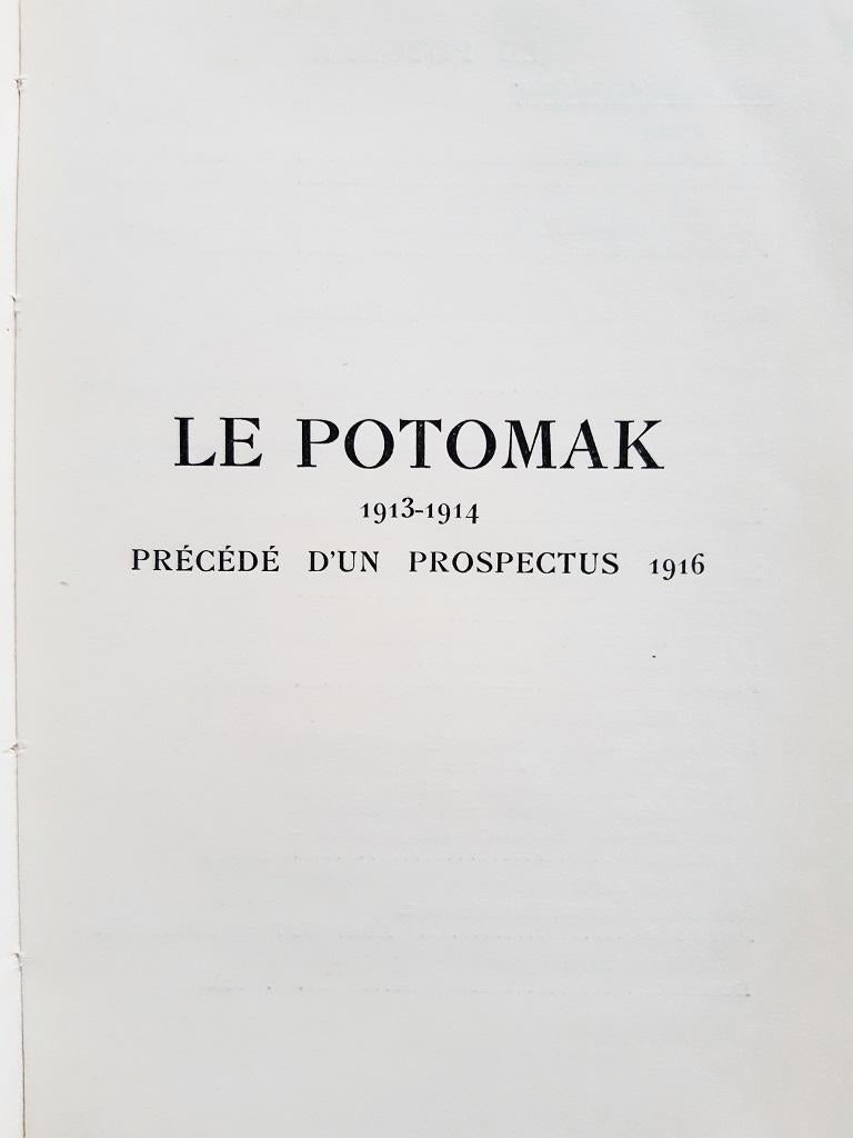 Le Potomak – seltenes Vintage-Buch, illustriert von Jean Cocteau – 1924 im Angebot 2