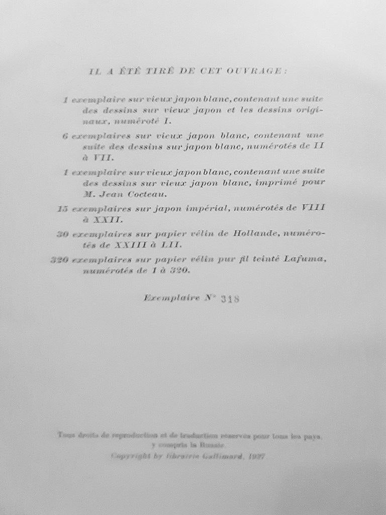 Thomas l'Imposteur - Seltenes Buch, illustriert von Jean Cocteau - 1927 im Angebot 4