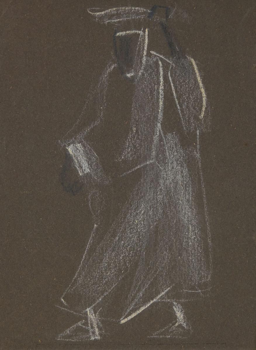 shadowy figure drawing