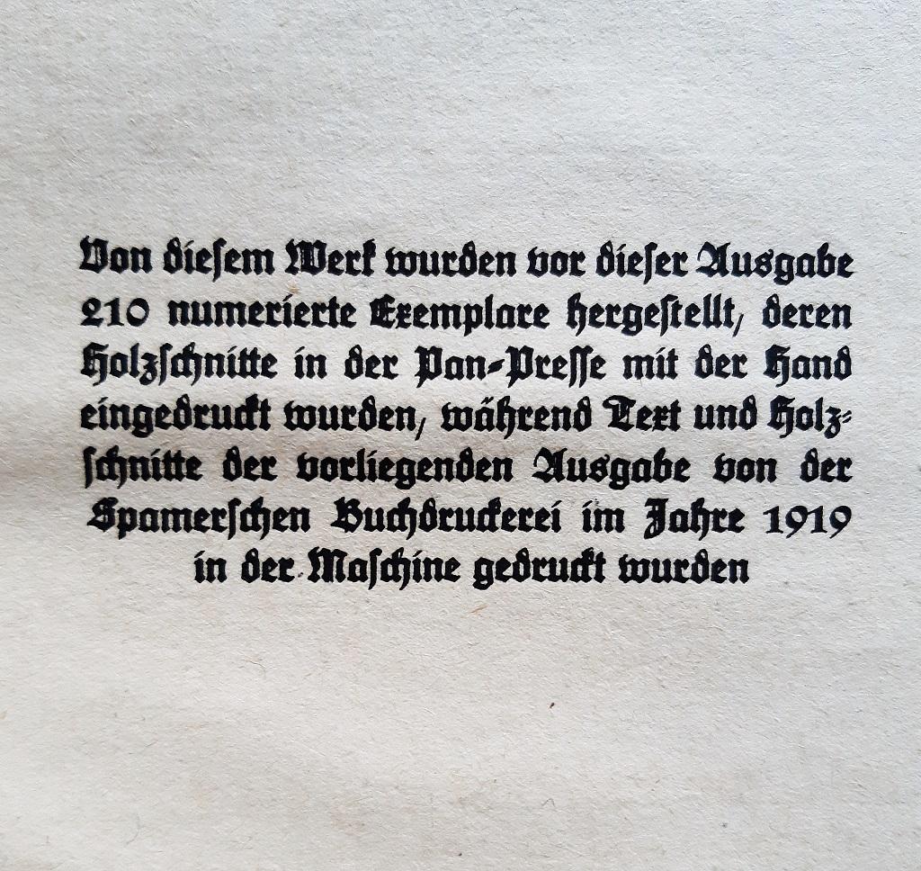 Der Kopf – Seltenes Buch, illustriert von Ernst Barlach – 1919 im Angebot 2