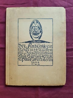 Der Findling - Rare Book Engraved by Ernst Barlach - 1922