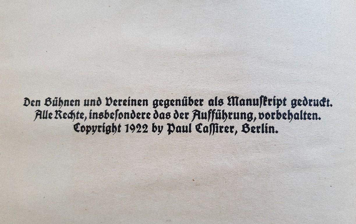 Der Findling - Rare Book Engraved by Ernst Barlach - 1922 For Sale 1