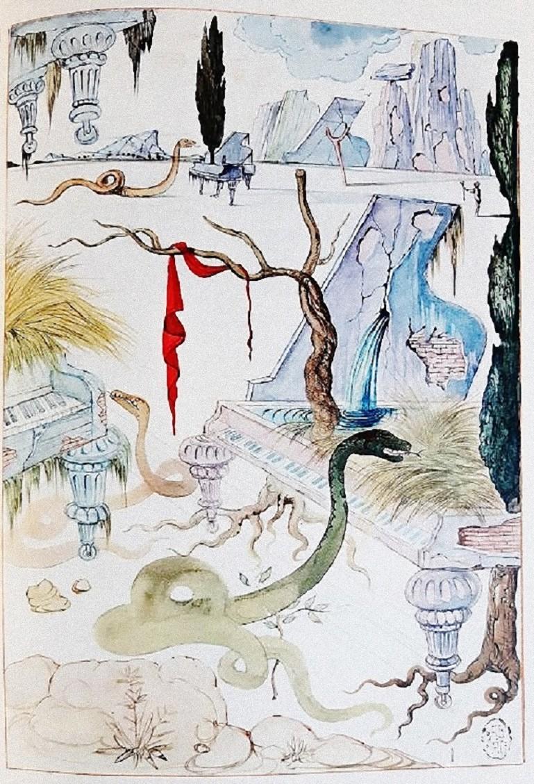 femme a la fenetre dali
