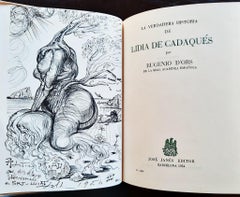 La Verdadera Historia de Lidia - Rare Book Illustrated by Salvador Dalì - 1954