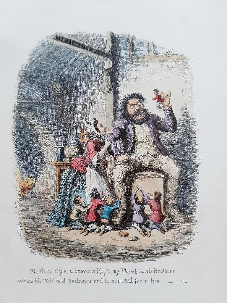 Fairy Library - Seltenes Buch, illustriert von George Cruikshank - 1850 im Angebot 3