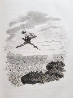 Wundersame G di Peter Schlemihl - Libro raro illustrato da G. Cruikshank - 1827