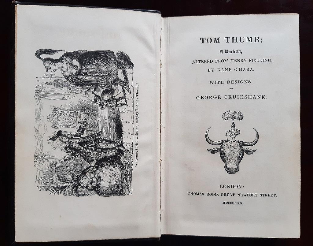 Poèmes comiques rares illustrés par G. Cruikshank - 1830 - Moderne Art par George Cruikshank