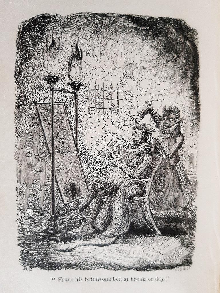 Comic-Gedichte - Seltenes Buch, illustriert von G. Cruikshank - 1830 im Angebot 4