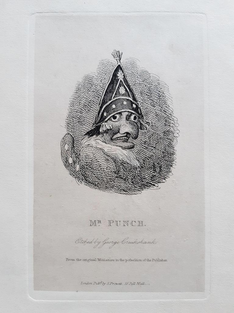 Illustrationen zu Punch and Judy - Seltenes Buch, illustriert von G. Cruikshank - 1828 – Print von George Cruikshank