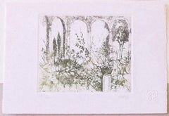 Landscape - Etching on Paper by Giorgi - 1980s