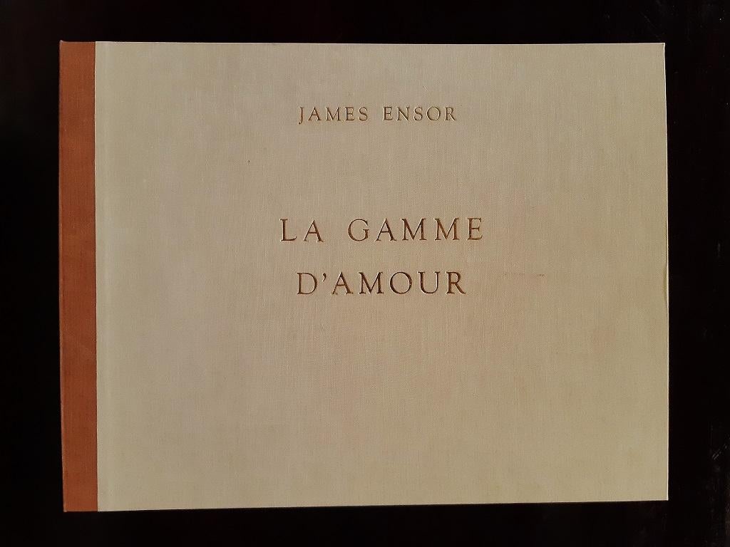 La Gamme d’Amour - Vintage Rare Book Illustrated by James Ensor - 1929 3