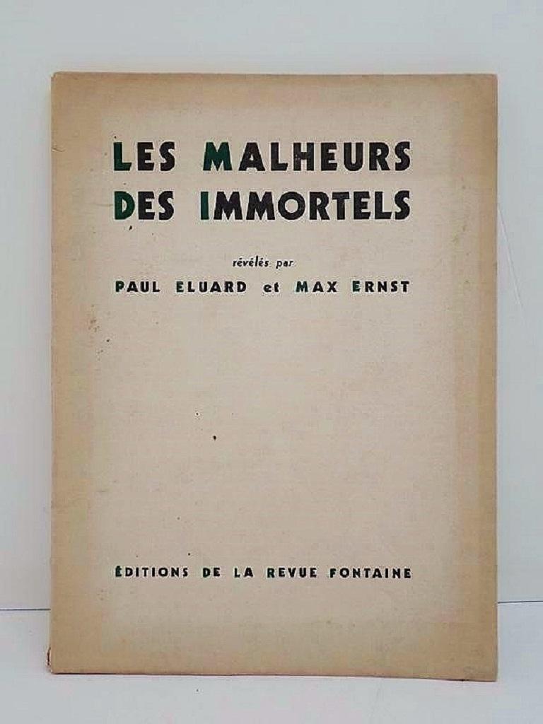 Les Malheurs des Immortels - Rare Book Illustrated by Max Ernst - 1945 2