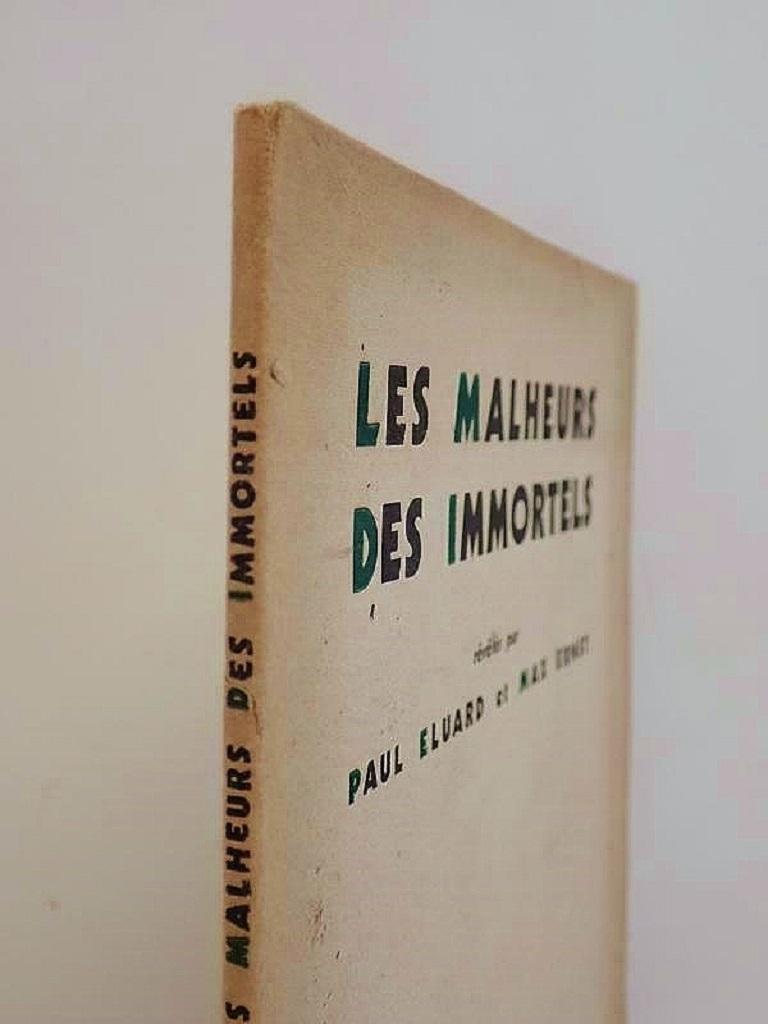 Les Malheurs des Immortels - Rare Book Illustrated by Max Ernst - 1945 9