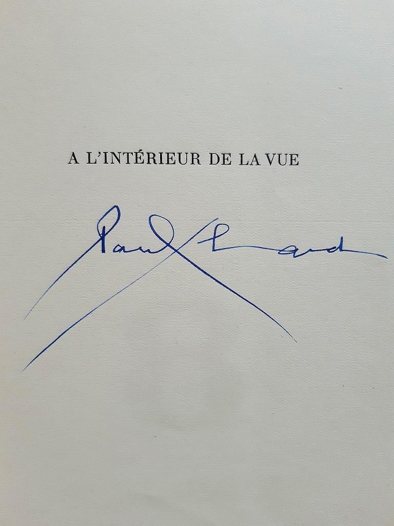 A l’Intérieur de la Vue - Rare Book Illustrated by Max Ernst - 1948 For Sale 2