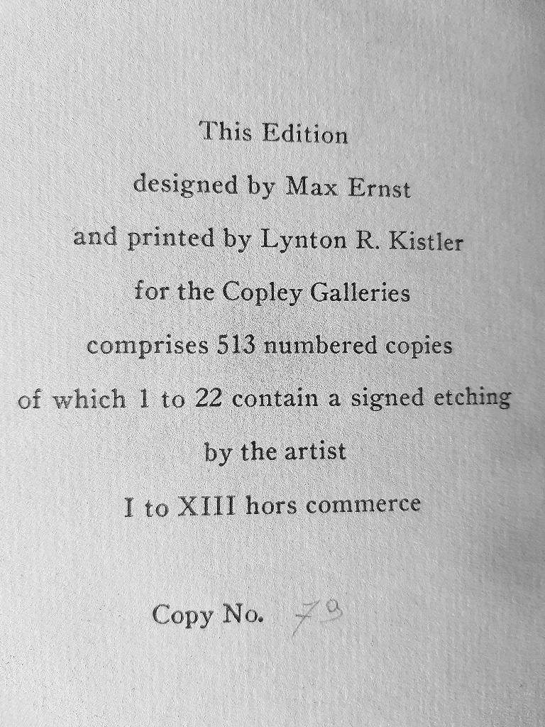 À la hauteur de l'œil  Paramythes - Livre rare illustré par Max Ernst - 1949 en vente 8