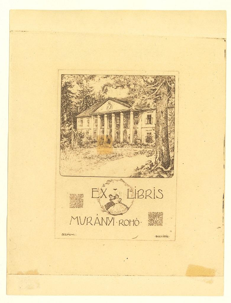 Ex Libris Muranyi Roho - Original Woodcut Print - Early-20th Century
