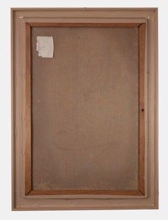 Optische Komposition – Gemälde von Carlo Montesi – 1970er Jahre