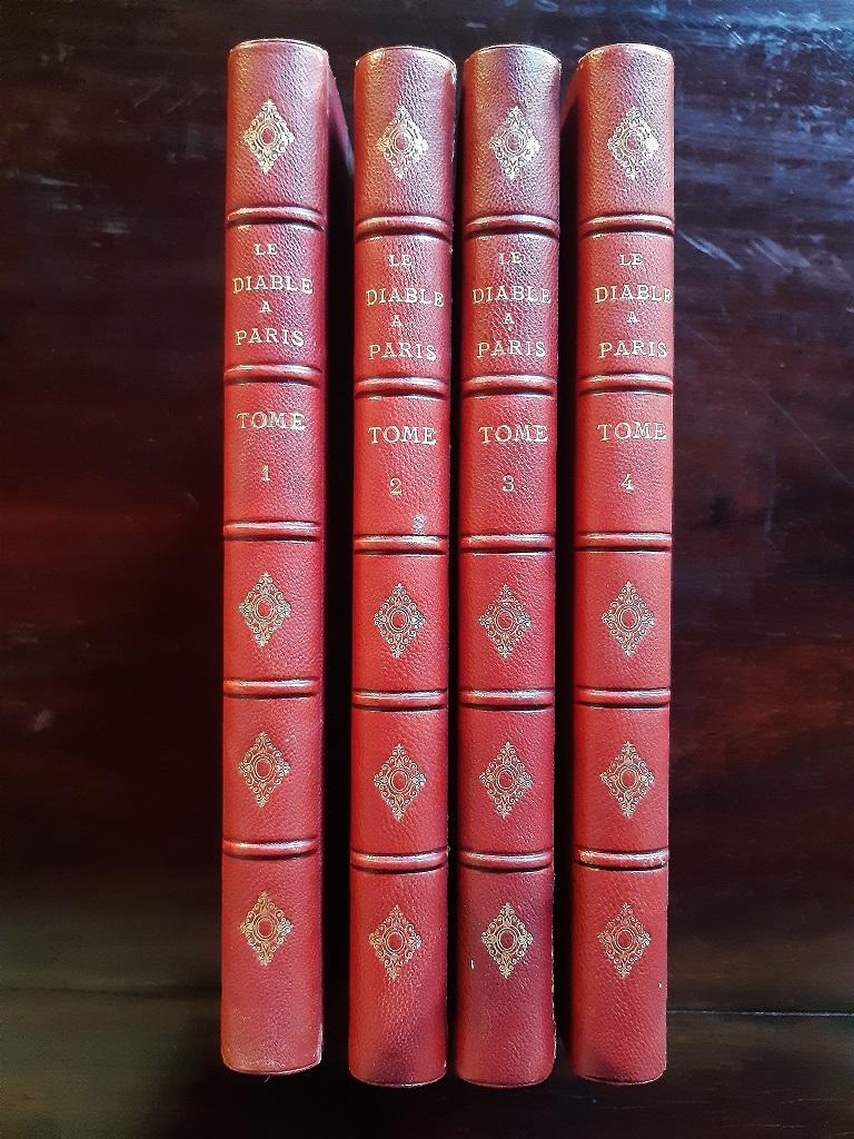 Le Diable à Paris - Livre rare illustré par Paul Gavarni - 1869 en vente 7