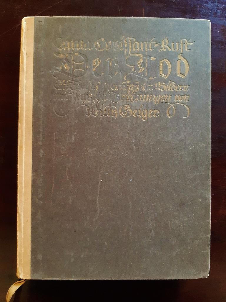 Der Tod - Rare Book Illustrated by Willi Geiger - 1914 For Sale 1