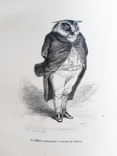 Vie Privée et Publique des Animaux - Illustrations by J.J Grandville - 1842