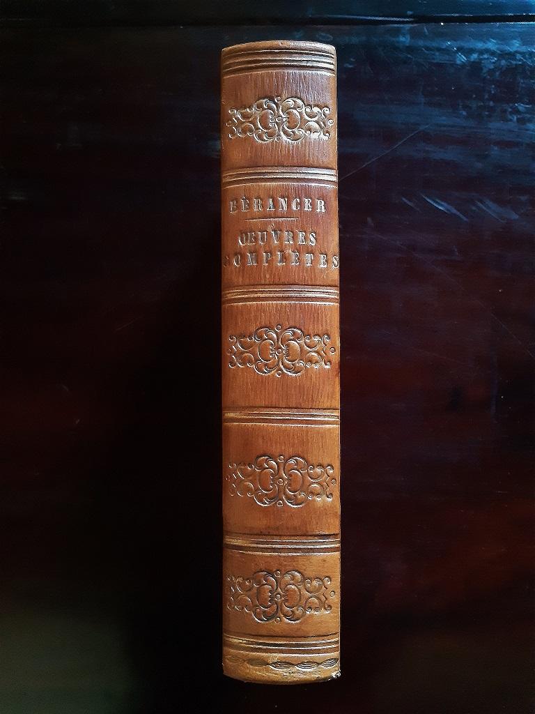 Oeuvres Complètes de Béranger - Rare Book by J.J Grandville - 1840 For Sale 1