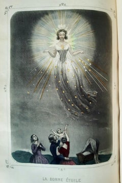 Les Étoiles de mer - Livre rare de J.J Grandville - 1849