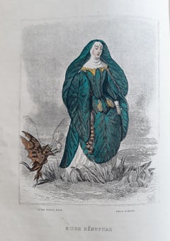 Les Fleurs Animées - Rare Book by J.J Grandville - 1847