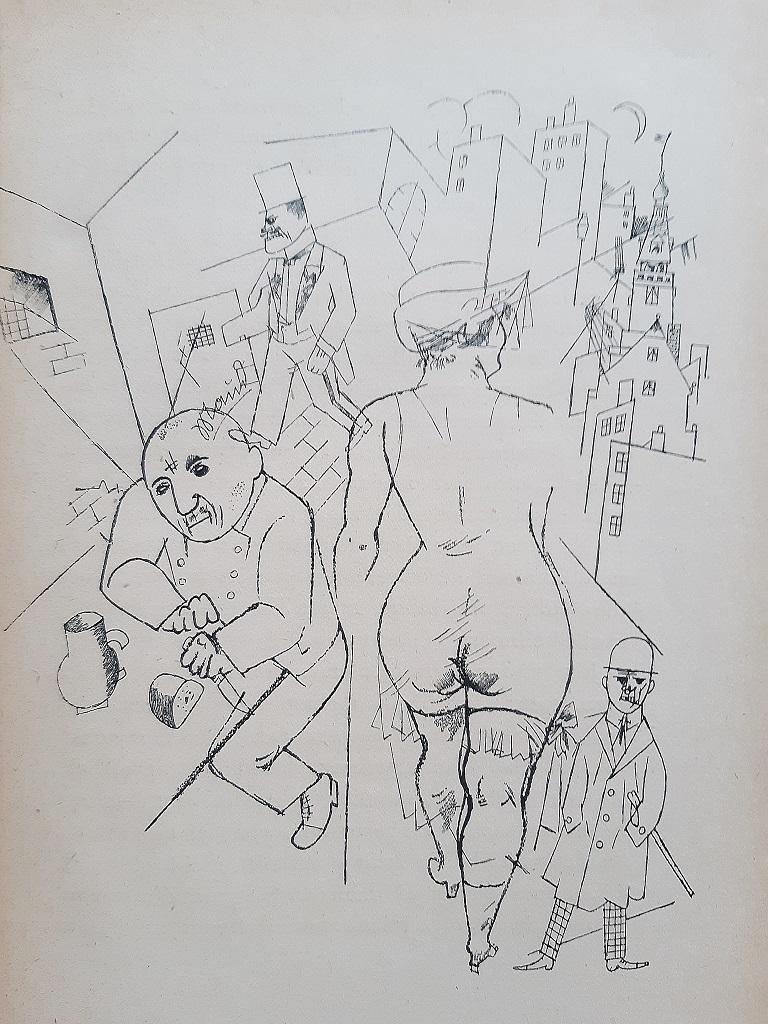 Tragigrotesken der Nacht - Rare Book Illustrated by George Grosz - 1920 3